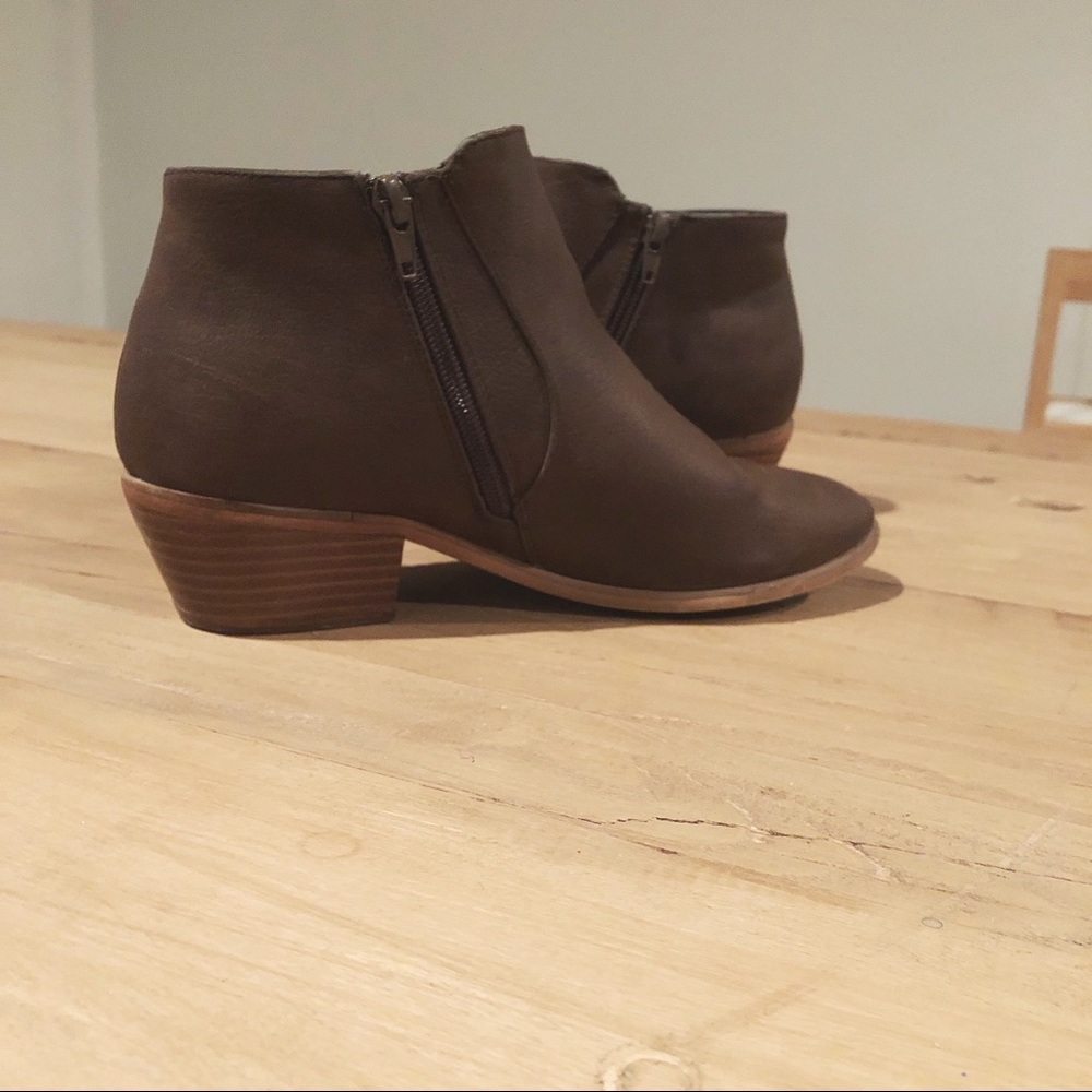 UO Brown Ankle Boots